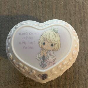 Precious Moments Heart Jewelry Box